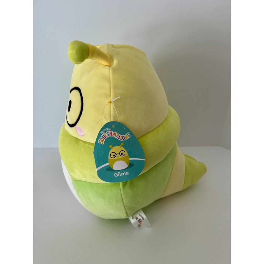 Squishmallows Gilma the Caterpillar Bookworm With Glasses 11" Librarian Gift - Picture 5 of 8